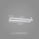 Arandela Branca Fit Led 8,8w Luz Direcionável 3000k Newline AR15003LED1-BT St2035-New Line-Starlumen