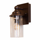 Arandela Colonial Alteza Marrom Com Cúpula de Vidro P/ E27 Galaxy ST2964-Galaxy-Starlumen