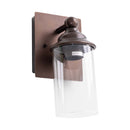 Arandela Colonial Alteza Marrom Com Cúpula de Vidro P/ E27 Galaxy ST2964-Galaxy-Starlumen