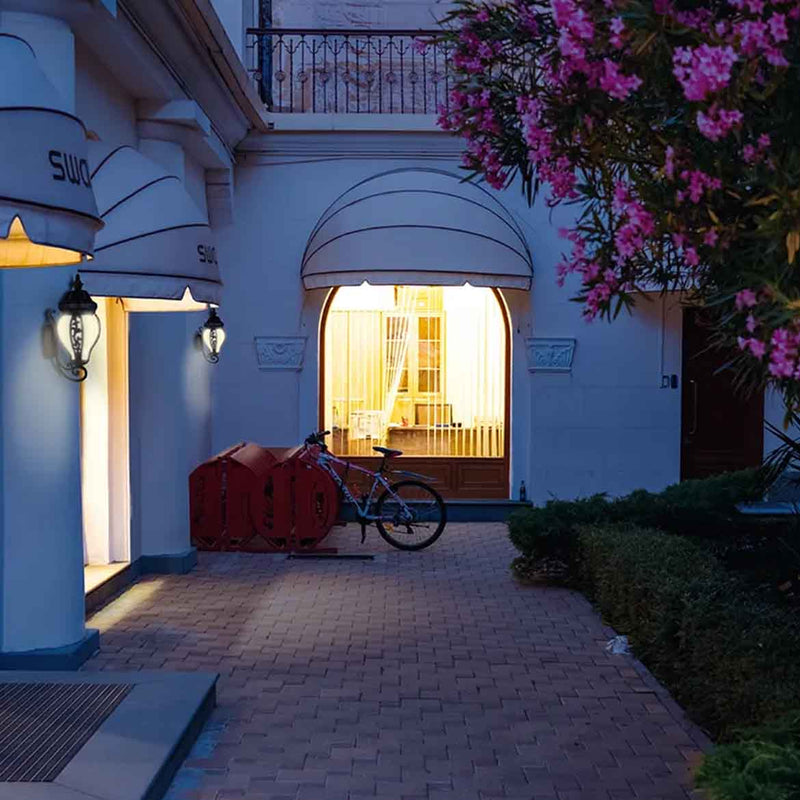 Arandela Colonial Amélia Marrom Externo p/ E27 9818 Galaxy ST2973-Galaxy-Starlumen