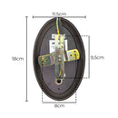 Arandela Colonial Amélia Marrom Externo p/ E27 9818 Galaxy ST2973-Galaxy-Starlumen