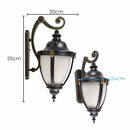 Arandela Colonial Clássica Média Liège Vidro Murano P/ 1XE27 AC583P-M Biancoluce ST1891-Biancoluce-Starlumen