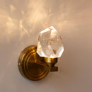 Arandela Cristal 5W Branco Quente Dourada DCB02128 Sindora ST2907-Sindora-Starlumen