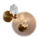 Arandela Cristal 5W Branco Quente Dourada DCB02128 Sindora ST2907-Sindora-Starlumen
