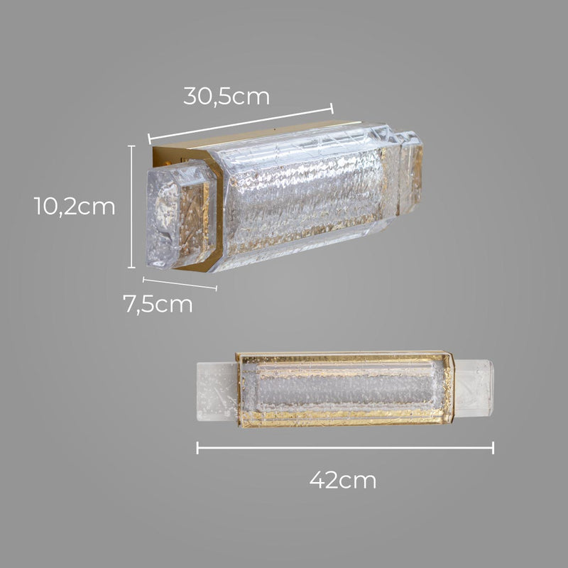 Arandela Cristal 6W DCB04081 Sindora ST2904-Sindora-Starlumen