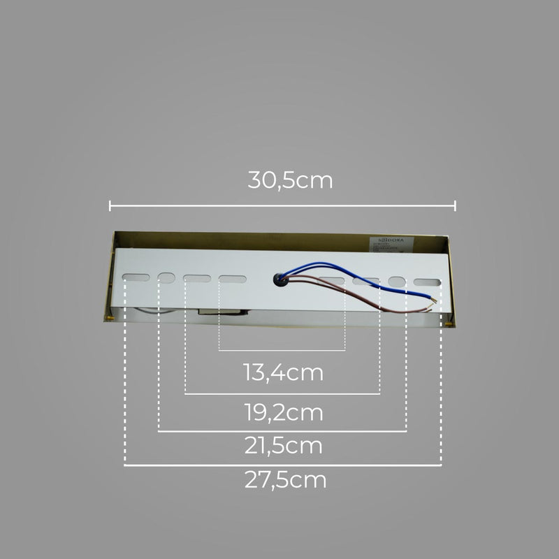 Arandela Cristal 6W DCB04081 Sindora ST2904-Sindora-Starlumen