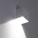 Arandela Cubo 1 Foco Sem Friso Alumínio 10cm P/ MR16 Starlumen ST2941-Starlumen-