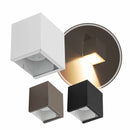 Arandela Cubo 1 Foco Sem Friso Alumínio 10cm P/ MR16 Starlumen ST2941-Starlumen-