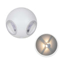 Arandela Decorativa Criativa Tetra Branca LED 12W 3000k DN 30326 Opus ST2486-Arandelas-Starlumen