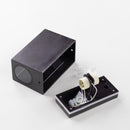 Arandela Dots Square Marrom (C)9.5Cm (L)7.2Cm (A)15Cm 2Xgu10 Mr16 - DL162M2 - Bella Iluminação-Bella Iluminação-Starlumen