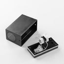 Arandela Dots Square Preto (C)9.5Cm (L)7.2Cm (A)15Cm 2Xgu10 Mr16 - DL162B2 - Bella Iluminação-Bella Iluminação-Starlumen