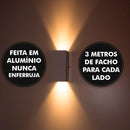 Arandela Duplo Facho Longo P/ 2 Dicróica Gu10 St187-Starlumen-