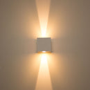 Arandela Efeito 2 Fachos Regulável LED 5W Branco Quente ST423 - Marrom-Arandelas-Starlumen