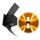 Arandela Efeito 2 Focos Box Aba Muro Externa Interna St890-Starlumen-