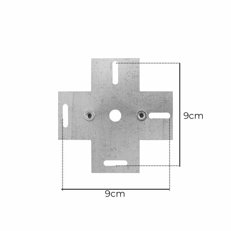 Arandela Efeito 2 Focos Box Aba Muro Externa Interna St890-Starlumen-