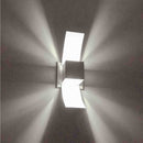 Arandela Efeito 2 Focos Box Aba Muro Externa Interna St890-Starlumen-