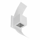 Arandela Efeito 2 Focos Box Aba Muro Externa Interna St890-Starlumen-Branco-