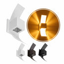 Arandela Efeito 2 Focos Box Aba Muro Externa Interna St890-Starlumen-