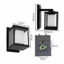 Arandela Externa Retrô 4 Faces em Alumínio e Vidro p/ 1xE27 2934A-AR ST3024-Starlumen-Starlumen