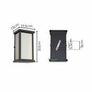 Arandela Externa Retrô em Alumínio e Vidro Espelhado P/ 1XE27 2926A-E ST3025-Starlumen-Starlumen