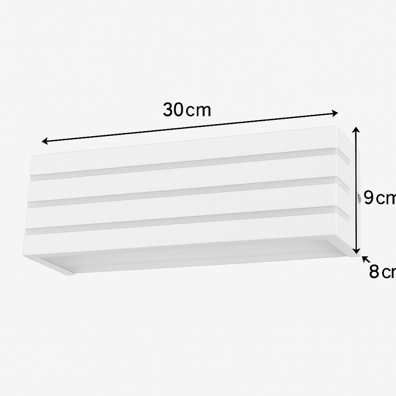 Arandela Frisada 30cm E27 Externa St731-Starlumen-