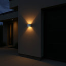 Arandela LED 6W Navi Cubo 2 Fachos 0 a 90° 3000K Branco Externa ST3242-Astraled-Starlumen