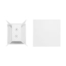 Arandela LED 6W Navi Cubo 2 Fachos 0 a 90° 3000K Branco Externa ST3242-Astraled-Starlumen
