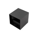 Arandela LED 8W Navi Cubo 2 Fachos 0 a 90° 3000K Preta Externa ST3242-Astraled-Starlumen