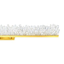 Arandela LED Folhada Ouro Italy c/ Selenita Cristal Marroquino Luz Quente 110V 1,5m ST3275-Arandelas-Starlumen