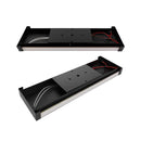 Arandela LED Perfil Flush Wall 24W Luz Quente Bivolt Starlumen ST3233 - Preta-Starlumen-