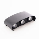 Arandela LED Yori 6W de Parede Muro Externa Luz Quente 48° 2705 Nordecor ST3127-Nordecor-Starlumen