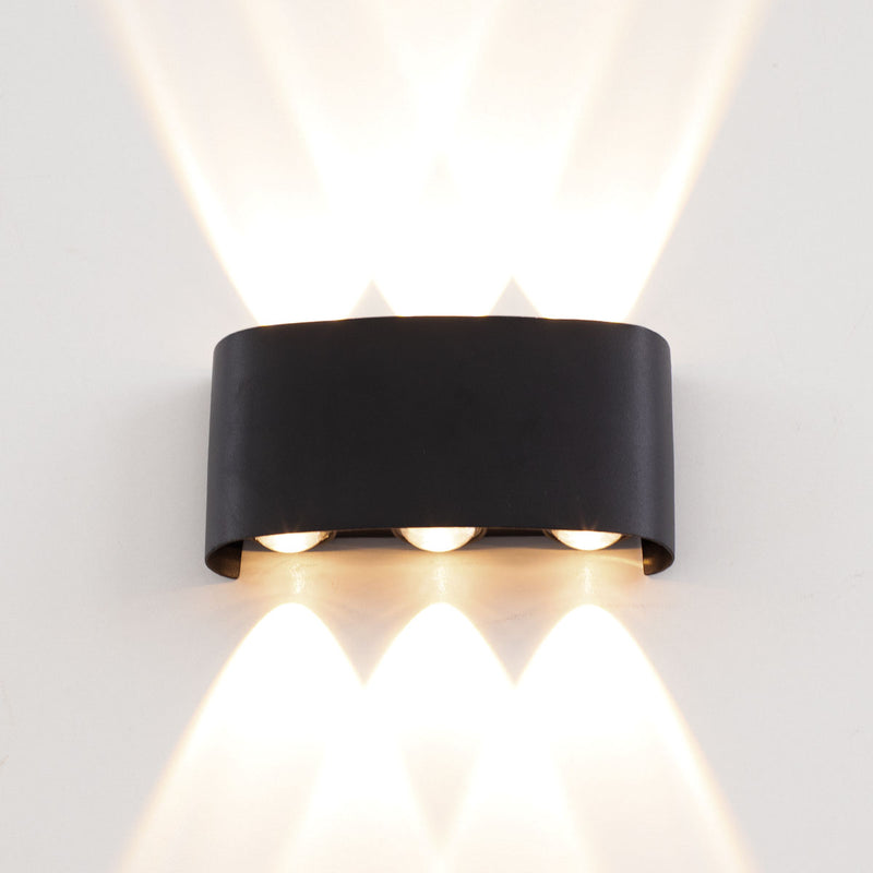 Arandela LED Yori 6W de Parede Muro Externa Luz Quente 48° 2705 Nordecor ST3127-Nordecor-Starlumen