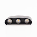 Arandela LED Yori 6W de Parede Muro Externa Luz Quente 48° 2705 Nordecor ST3127-Nordecor-Starlumen