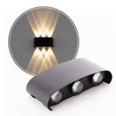 Arandela LED Yori 6W de Parede Muro Externa Luz Quente 48° 2705 Nordecor ST3127-Nordecor-Starlumen
