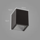 Arandela Lumiária de Parede Efeito 2 Focos Sem Friso Box Policarbonato St1386-Starlumen-