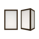 Arandela Luminária Vitra 3 Vidros Fosco Externa 1xE27 Starlumen ST2953-STARLUMEN-