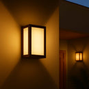 Arandela Luminária Vitra 3 Vidros Fosco Externa 1xE27 Starlumen ST2953-STARLUMEN-