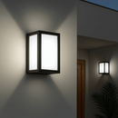Arandela Luminária Vitra 3 Vidros Fosco Externa 1xE27 Starlumen ST2953-STARLUMEN-