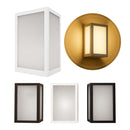 Arandela Luminária Vitra 3 Vidros Fosco Externa 1xE27 Starlumen ST2953-STARLUMEN-