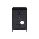 Arandela Magik Facho Duplo Ajustáveis Preta LED 10W 3000K IP65 GAYA ST2956-Gaya-Starlumen