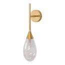 Arandela Mayla LT003 Ouro Fosco Transparente para G9 Starlux ST2567-Arandelas-Starlumen