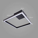 Arandela Plafon Fit LED 33W 41x41cm 3000k Alumínio 691LED3-PT ST1285-New Line-Starlumen