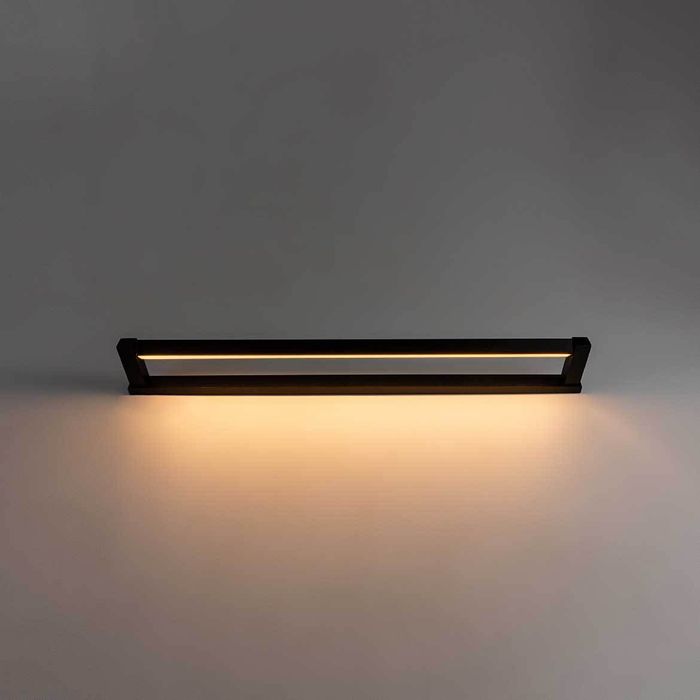 Arandela Preta Fit LED 8,8W Luz Direcionável 3000k Newline AR15003LED1-PT St2035-New Line-Starlumen