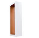 Arandela Puch Branca Led Efeito Decorativa Parede Teto 10w 50cm 5745/50-BT/CB-M St164 - Branca-Arandelas-Starlumen