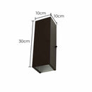 Arandela Retangular 1 Foco Sem Friso 10x30cm p/ E27 Starlumen ST2779-Starlumen-