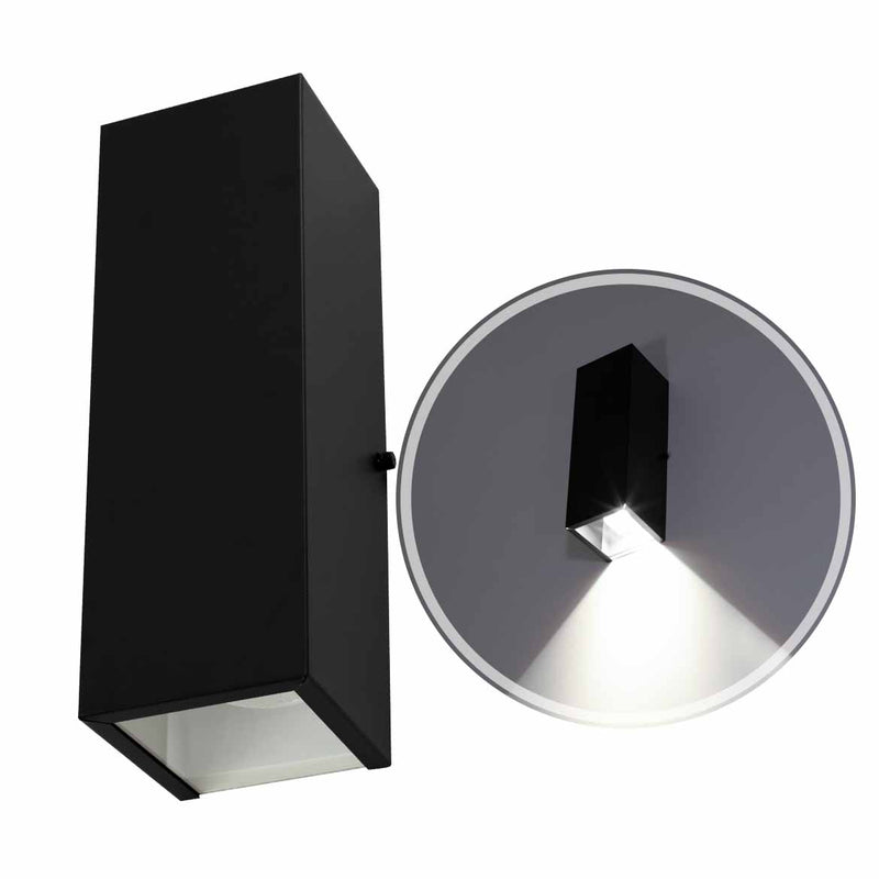 Arandela Retangular 1 Foco Sem Friso 10x30cm p/ E27 Starlumen ST2779-Starlumen-
