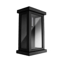 Arandela Retrô Preta 3 Vidros Fumê Reflecta p/ 1xE27 ST3169-Starlumen-