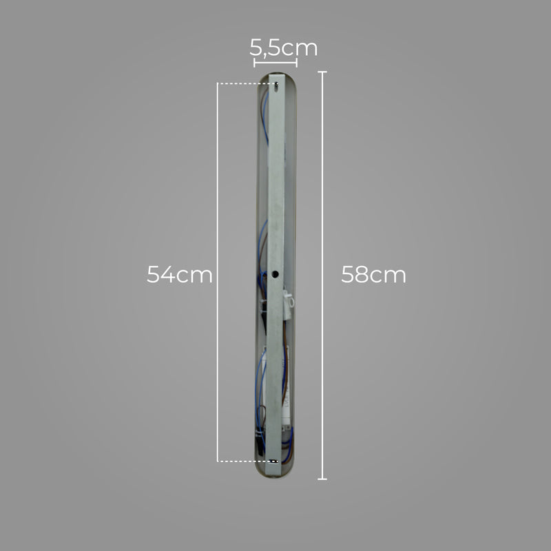 Arandela Ribalta Branco 4xLED 5W 3000K Bella Iluminação RIB1AR01BR060 ST2848-Bella Iluminação-Starlumen
