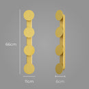 Arandela Ribalta Dourado 4xLED 5W 3000K Bella Iluminação RIB1AR01DR060 ST2848-Bella Iluminação-Starlumen