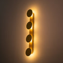 Arandela Ribalta Dourado 4xLED 5W 3000K Bella Iluminação RIB1AR01DR060 ST2848-Bella Iluminação-Starlumen